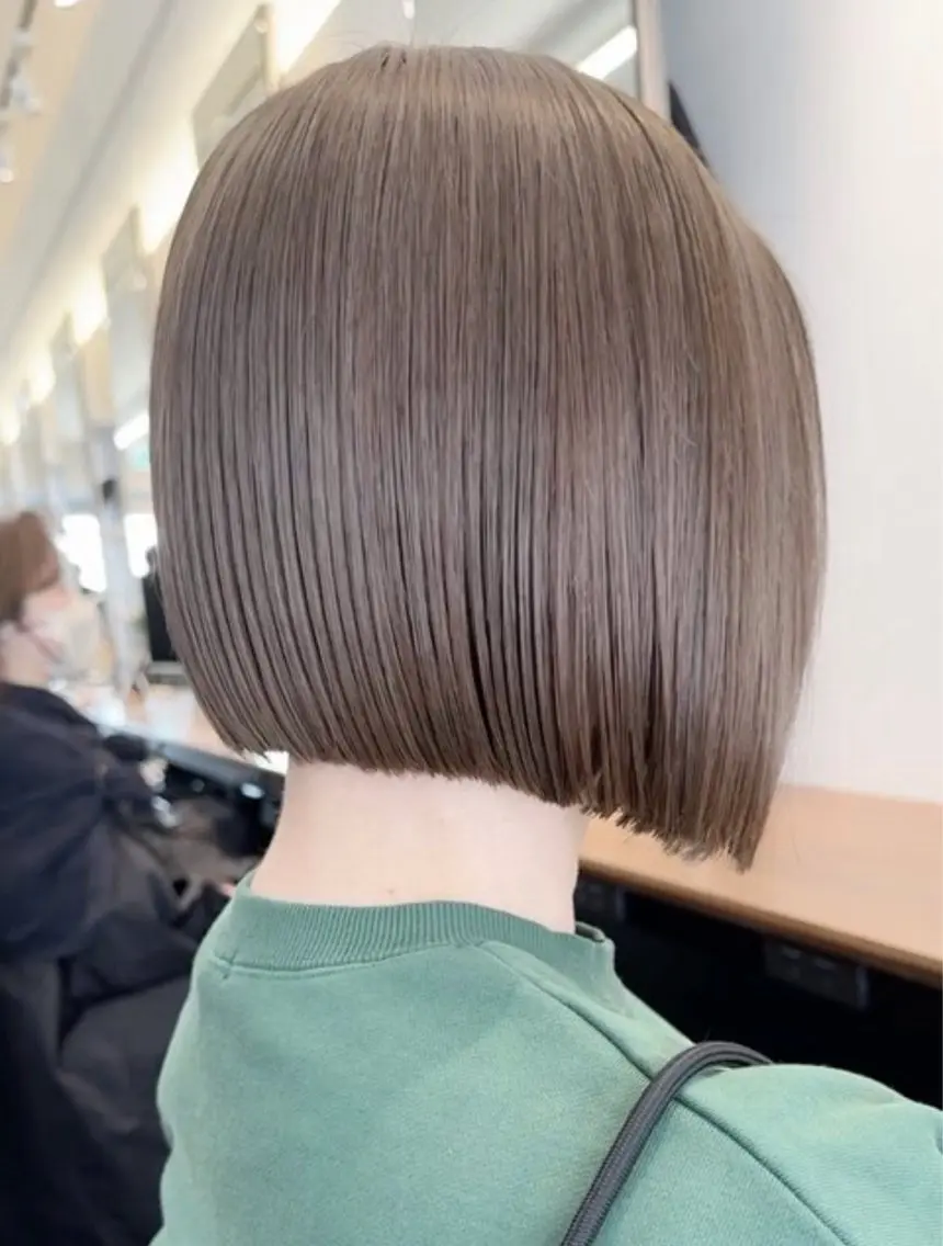 ミディアム 菅野 智敬のヘアスタイル