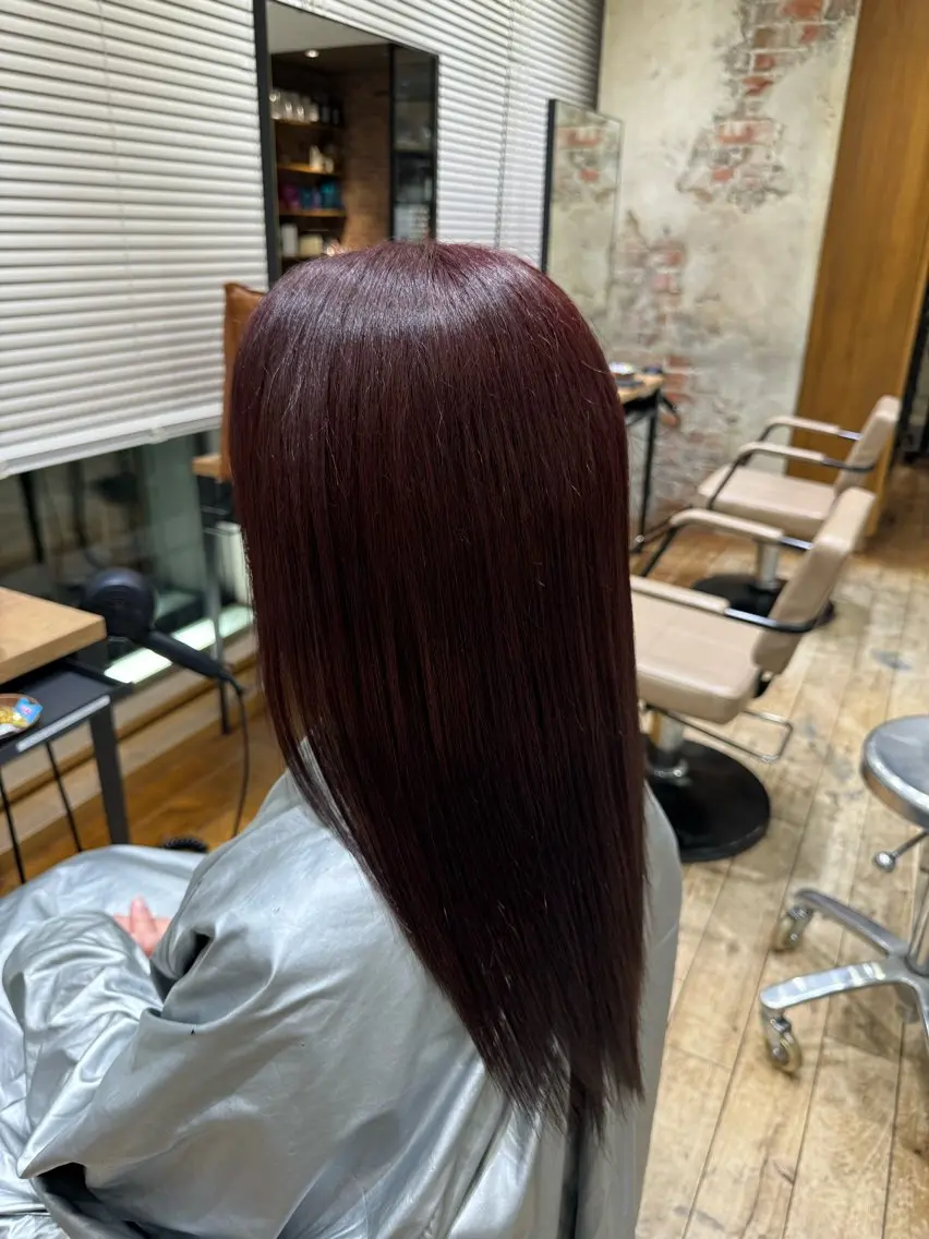 ロング 新宿/透明感カラー/ 髪質改善/早野大空のヘアスタイル