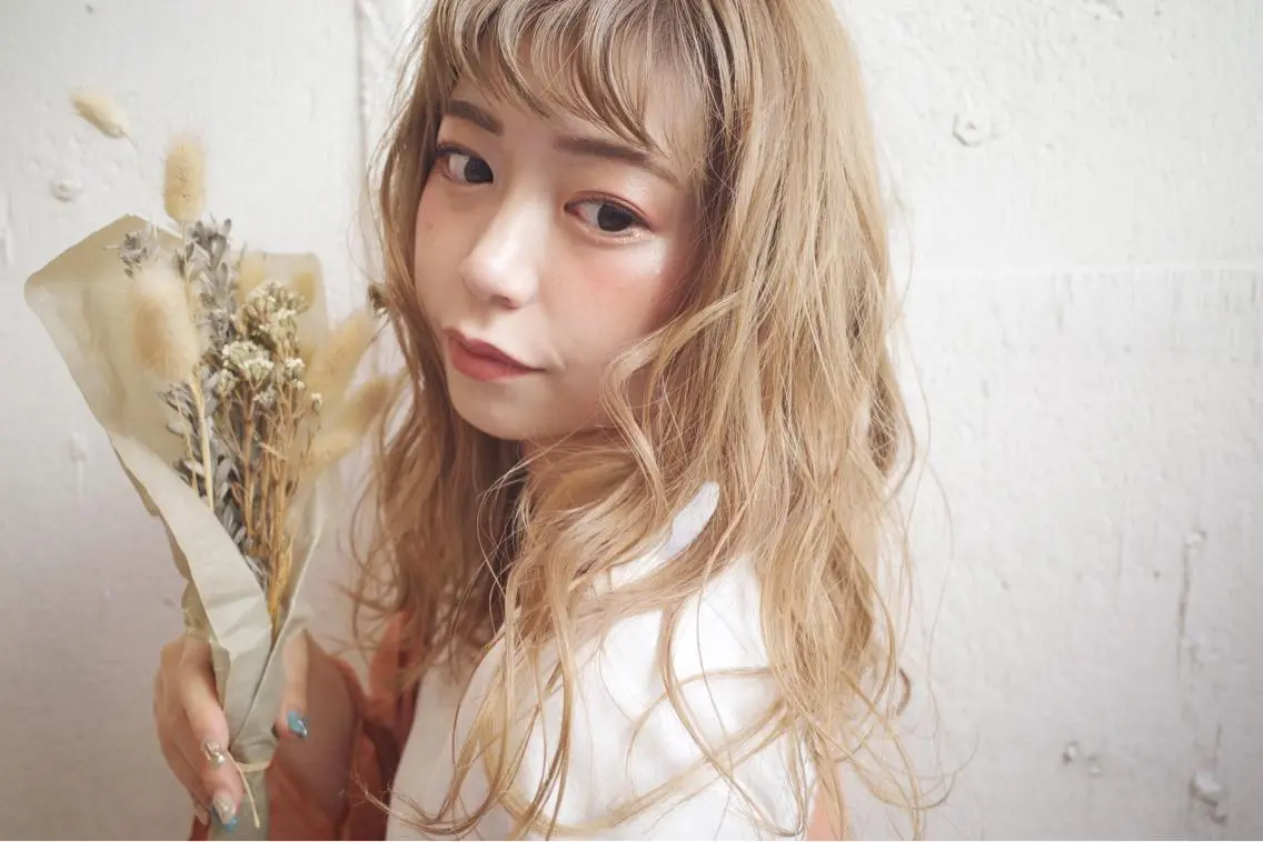 セミロング カラー カット ヘアカラー ふくだ りさ【ciAo!】のヘアスタイル