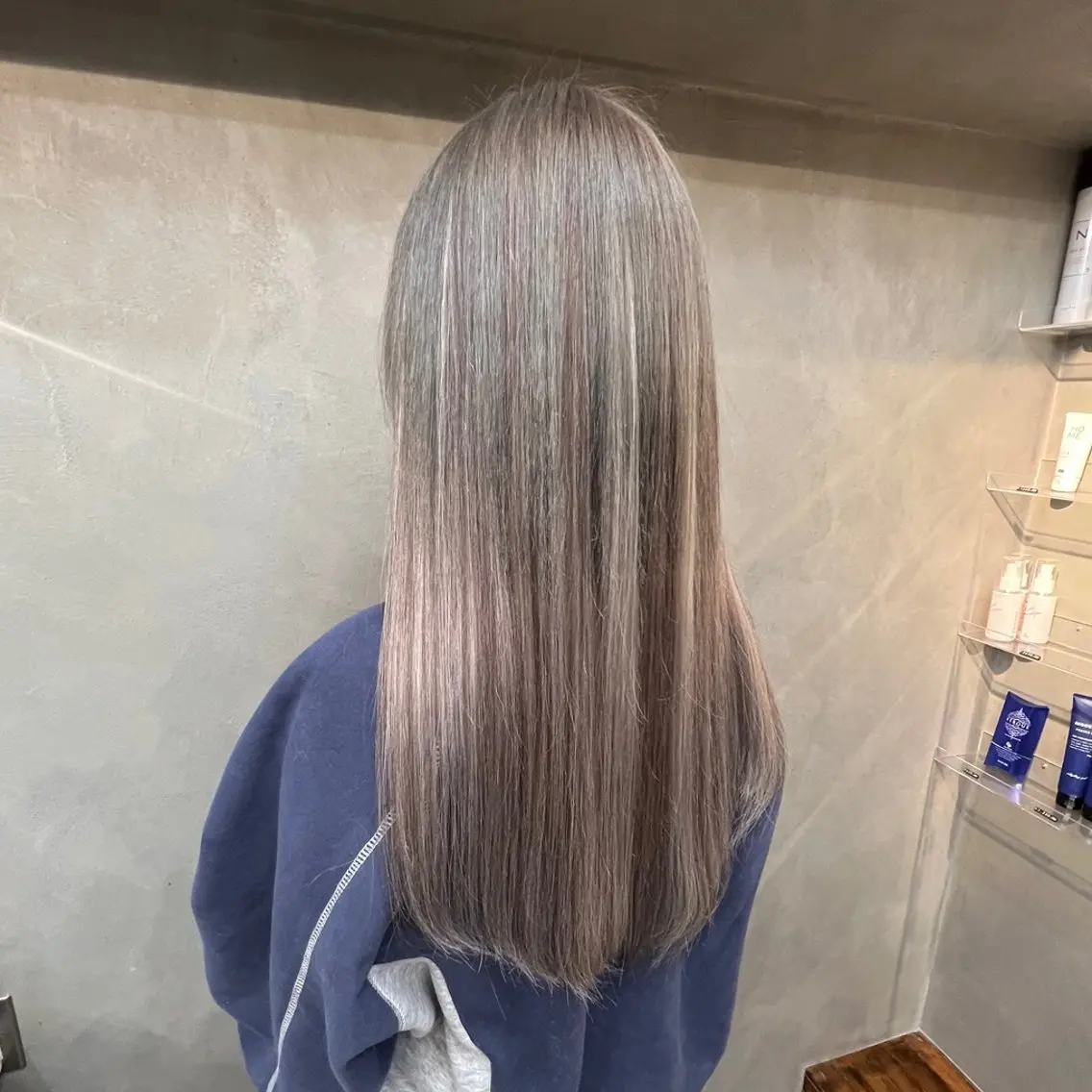 ロング ❤️‍🔥シールエク ＋カラー京❤️‍🔥のヘアスタイル