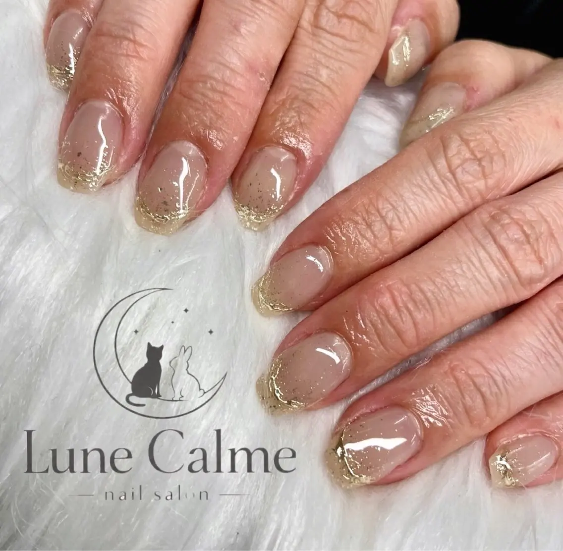ネイル ハンドネイル Lune Calmeのネイルデザイン