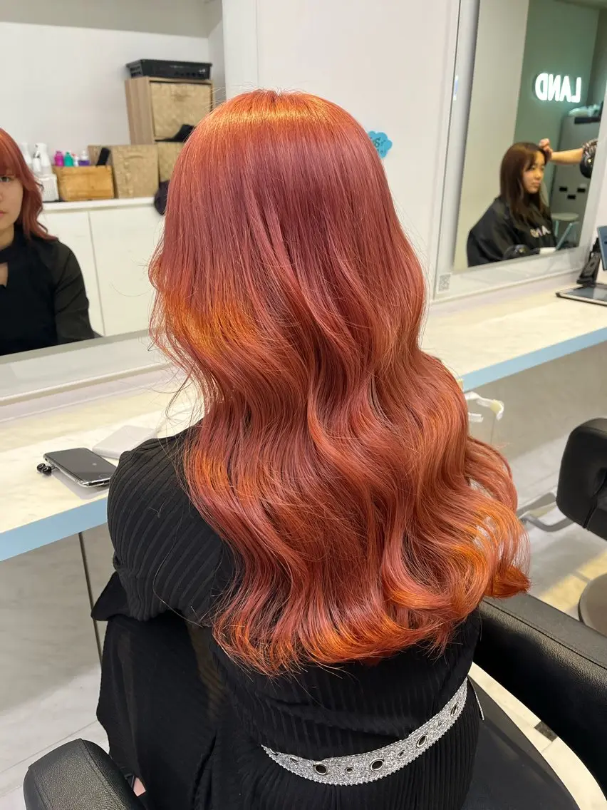 ロング カラー ヘアカラー トリートメント ブリーチカラー 🩵MIZUKIのヘアスタイル
