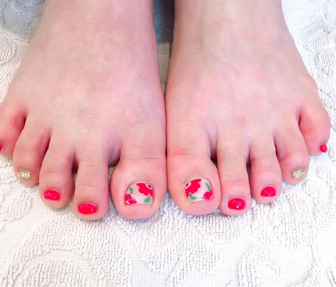ネイル フットネイル nailsalon SIMB.のネイルデザイン