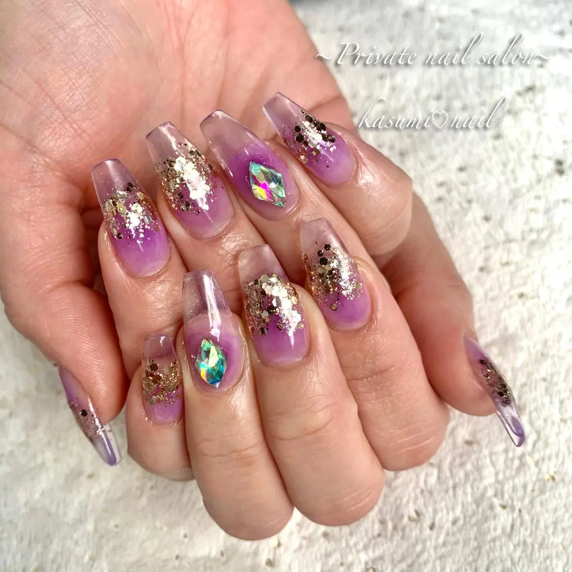 ネイル ニュアンスネイル 春ネイル KASUMI♡ Nailのネイルデザイン