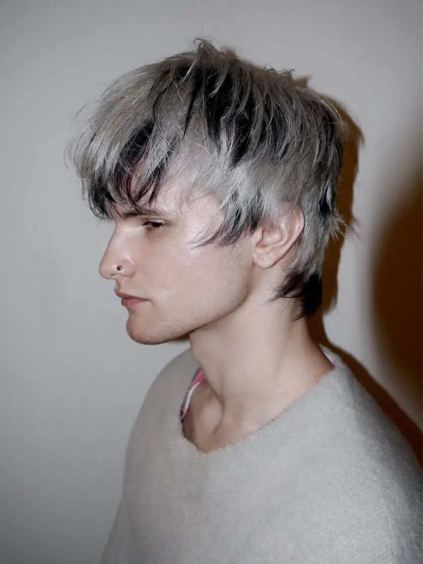 カラー メンズ ヘアカラー KUBO YURAのヘアスタイル