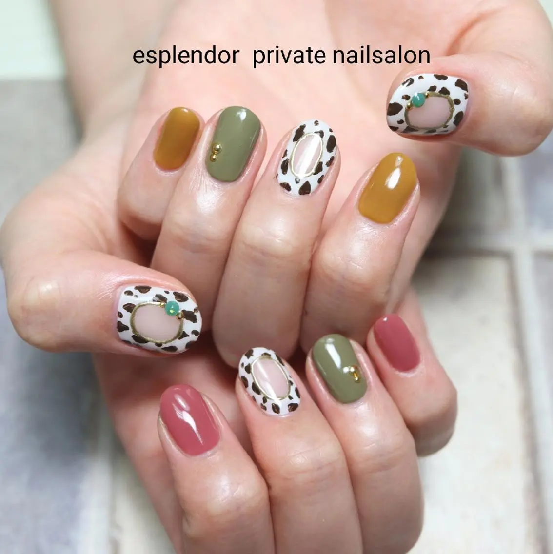 ネイル ハンドネイル ハンドケア esplendor  小野寺のネイルデザイン