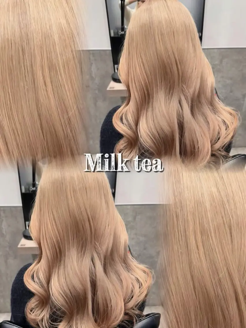 ロング カラー ヘアアレンジ ベージュカラー ブリーチ 抜きっぱなしブロンド ブロンド ブラウンカラー ヘアカラー 原宿ハイトーンカラー 🌼みるい🌼のヘアスタイル