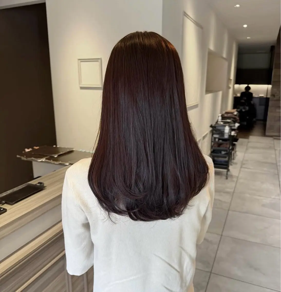 カラー ヘアカラー 吉川 莉央のヘアスタイル