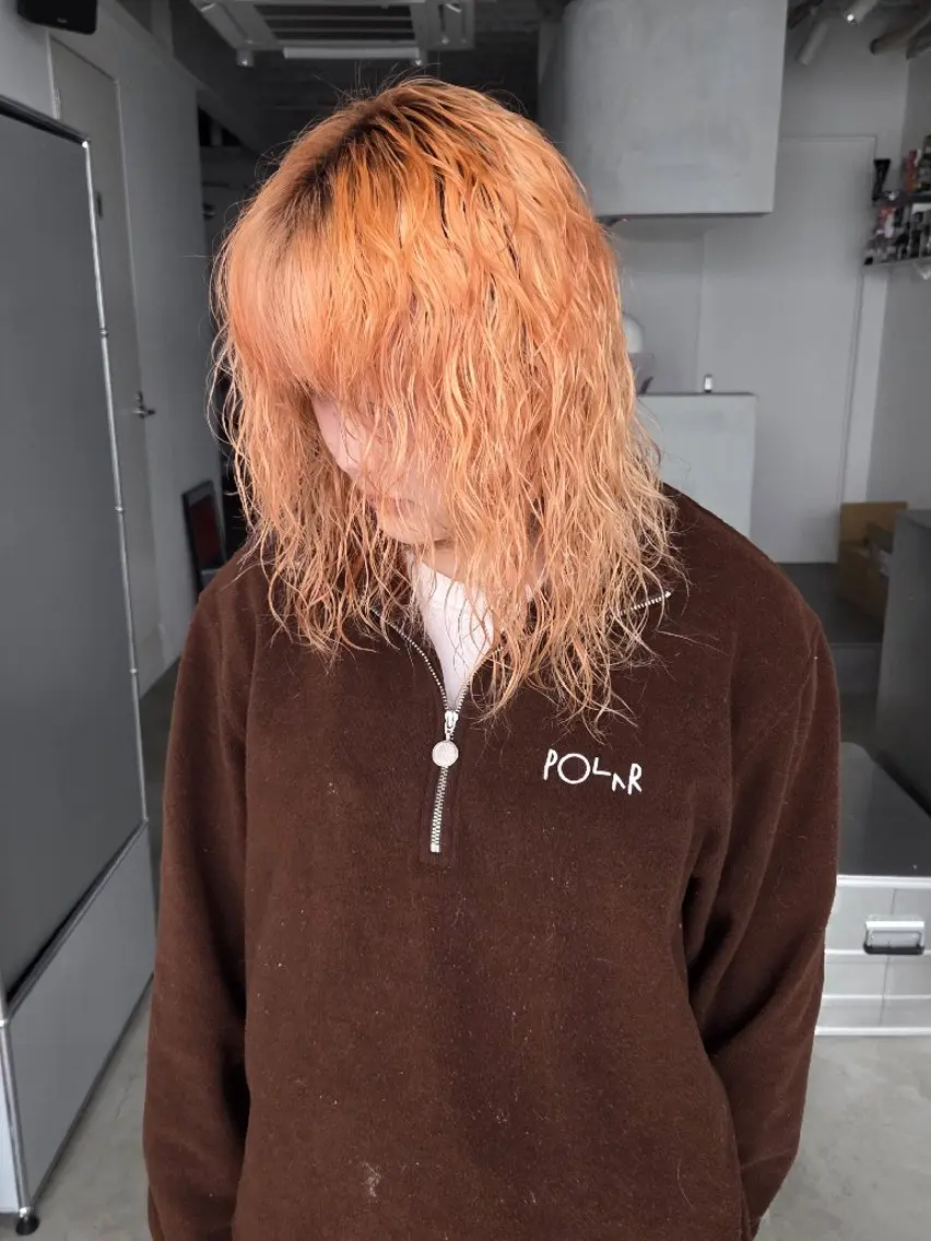 【レディース】 パーマ(ブリーチ毛OK)+カット+トリートメントの写真