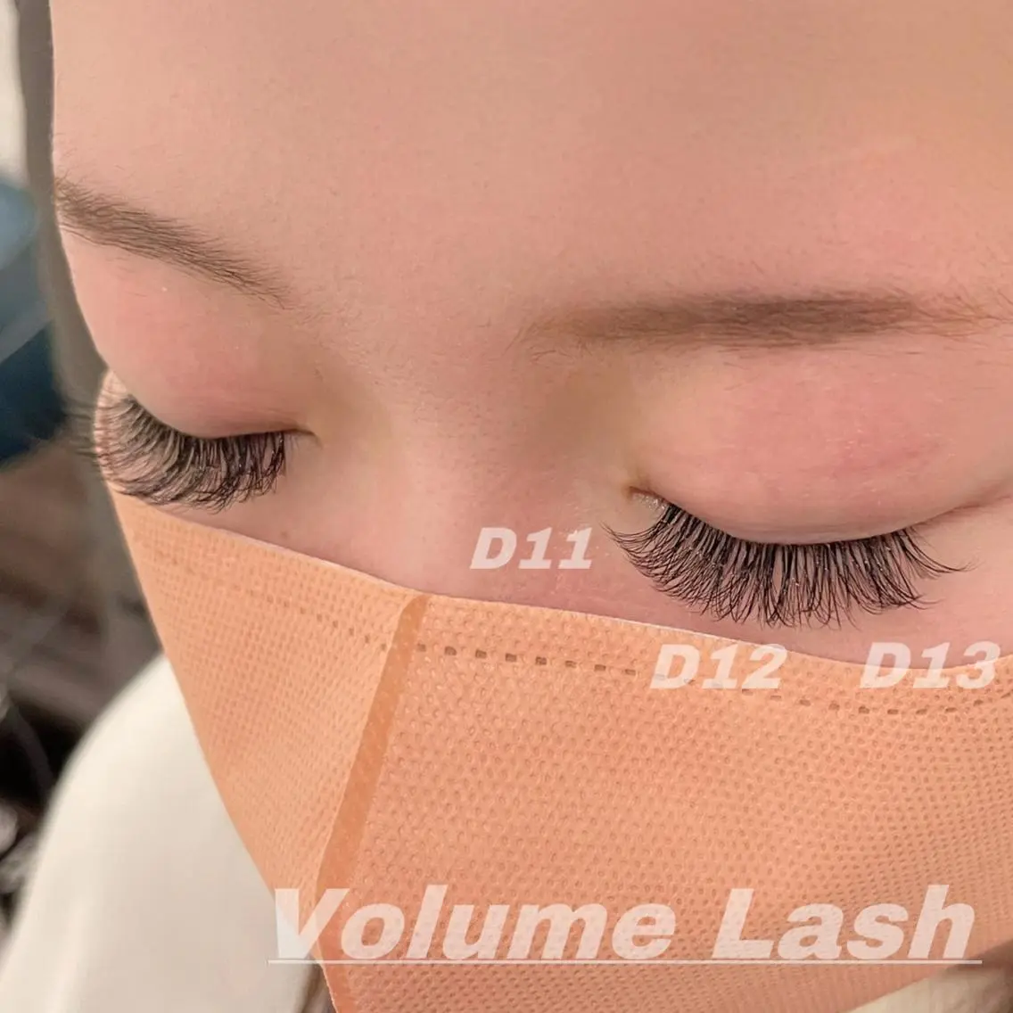 マツエク・マツパ Dカール 目尻長め ボリュームラッシュ Eye ELSA lash栄店の眉毛・アイブロウイメージ