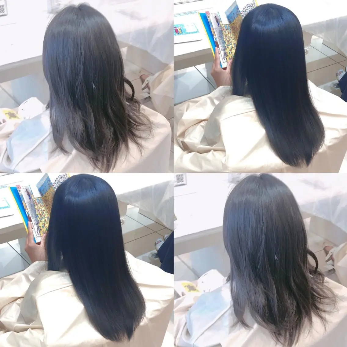 ロング パーマ キッズ ストレートパーマ mahiro 🦎のヘアスタイル