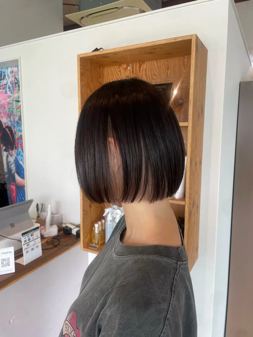 ボブスタイルの写真