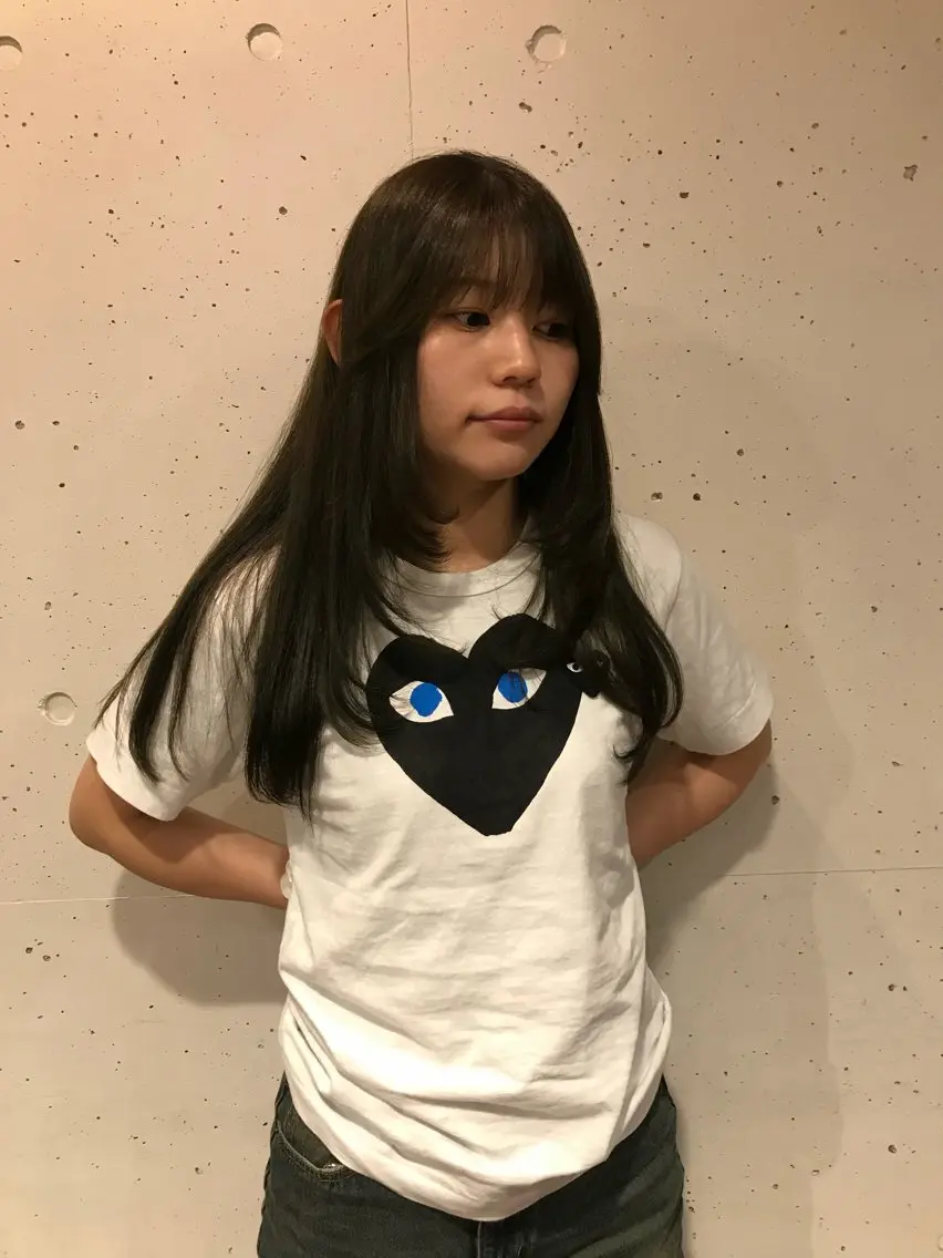 ロング カラー 髙橋 紗奈のヘアスタイル