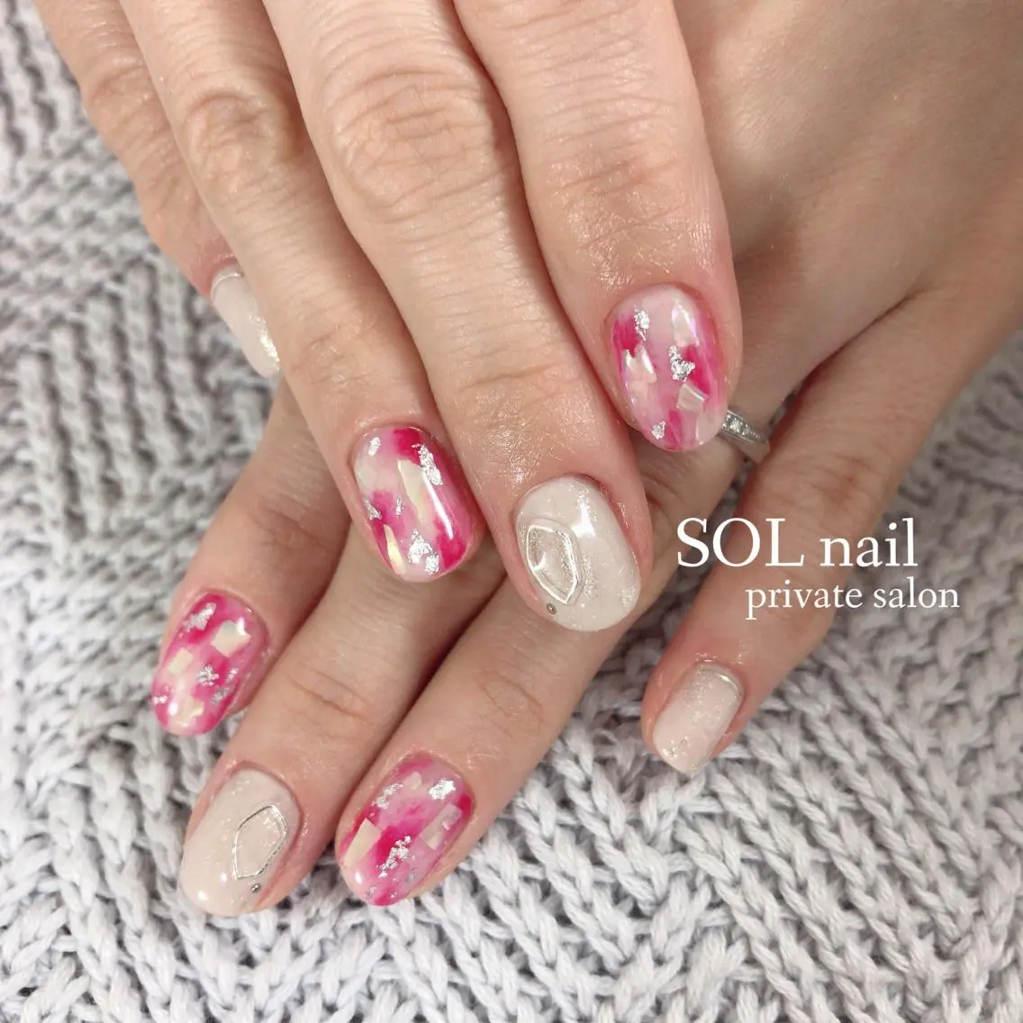 ネイル ハンドネイル SOL NAILのネイルデザイン