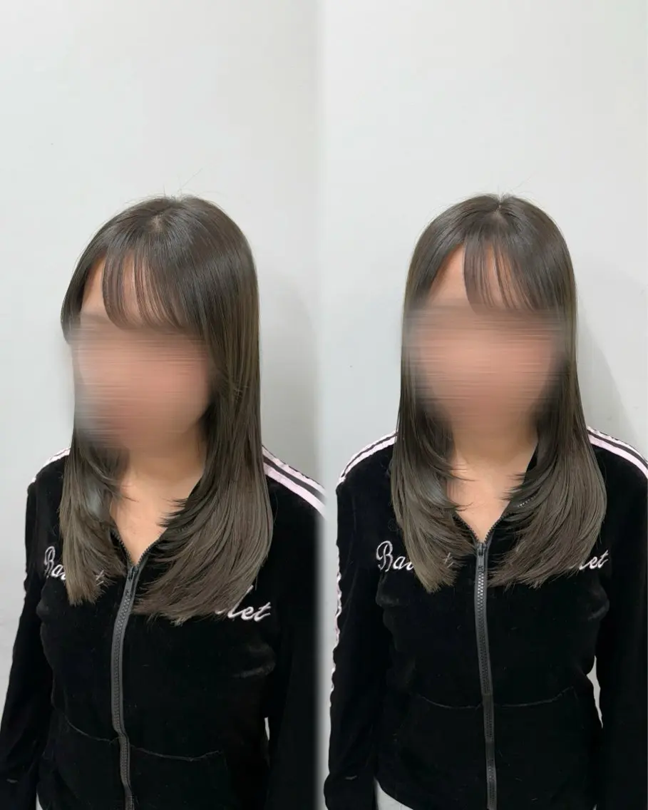 ロング レイヤーカット まお モデル様募集中のヘアスタイル