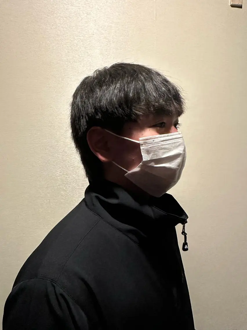 ショート メンズ 刈り上げ 小沼 晴翔のヘアスタイル
