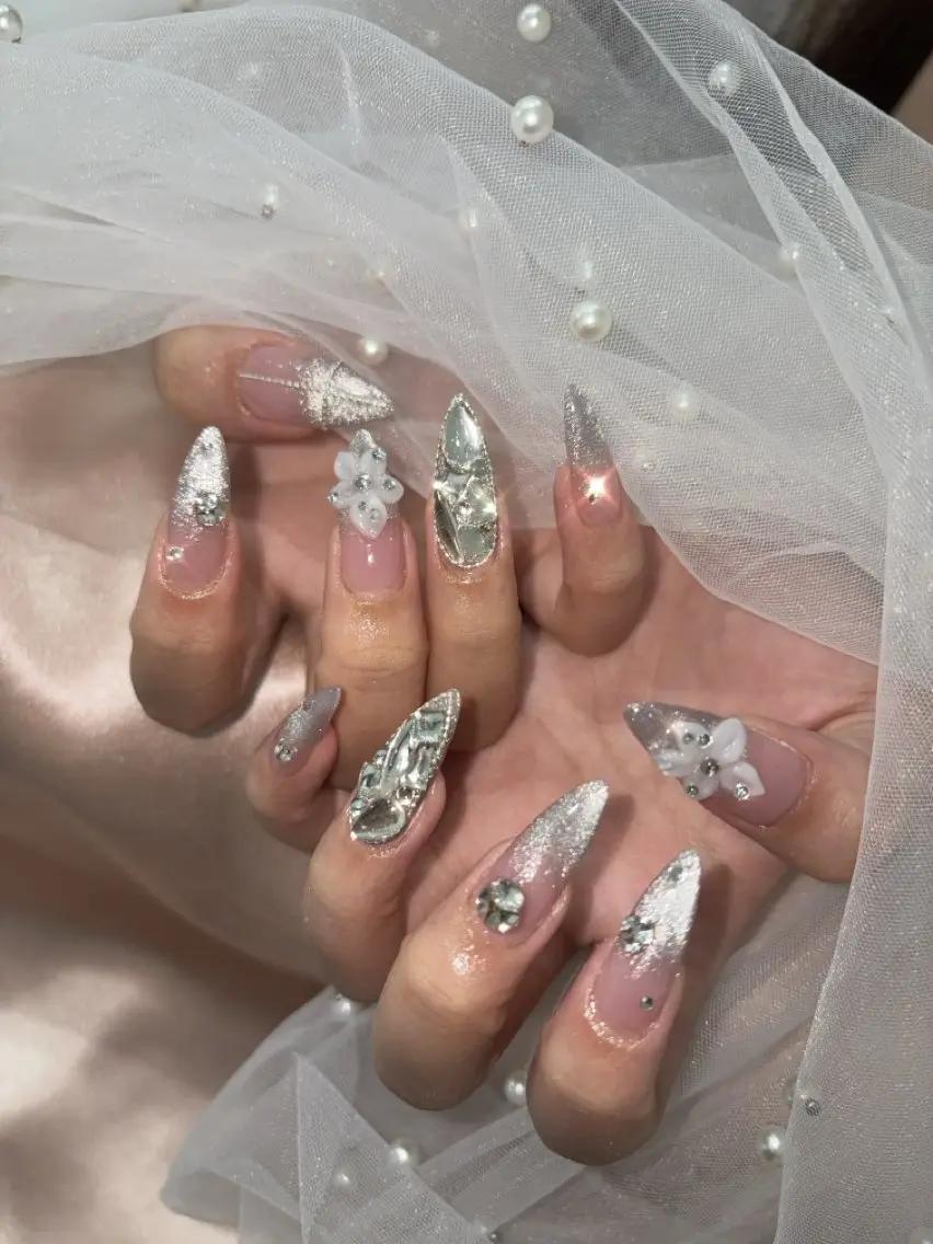ネイル ハンドネイル Mermaid Nail♡Akariのネイルデザイン