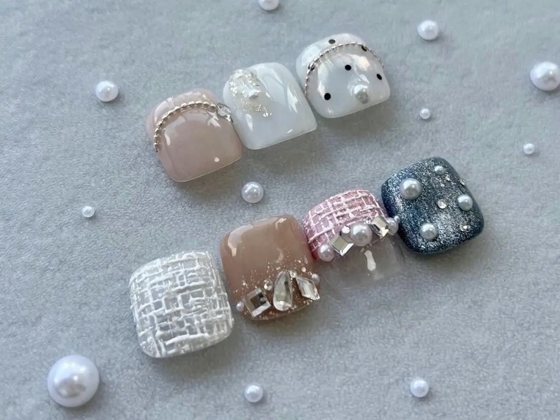 ネイル フットネイル peTiT NAILISTのネイルデザイン