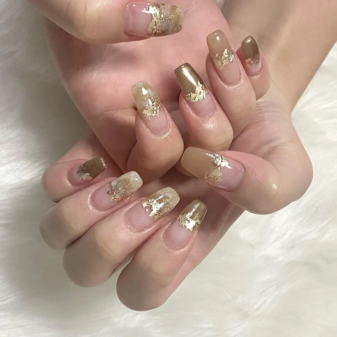 ネイル Ray. /綺麗目ニュアンスのネイルデザイン