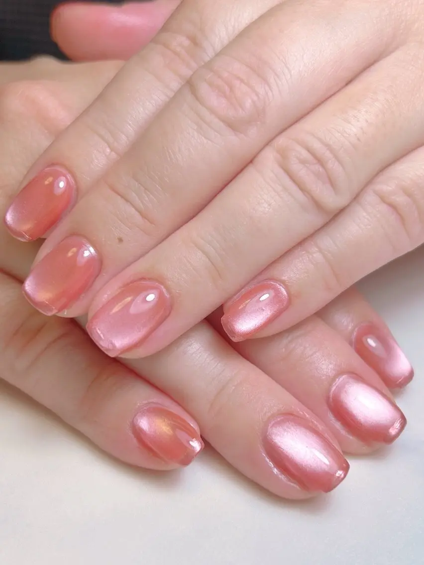 ネイル マグネットネイル ミラーネイル Fululu nailのネイルデザイン