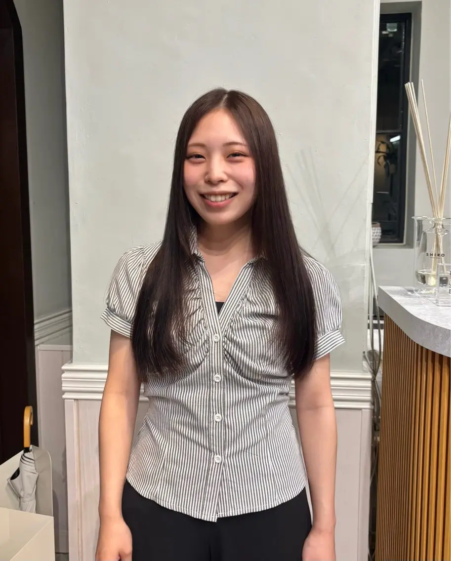 カラー ベージュカラー 透明感カラー Lidee anonのヘアスタイル