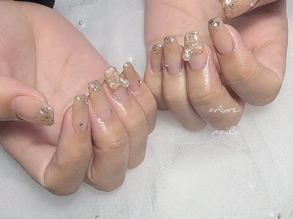 ネイル ✯.。 arbre nail 。✯.のネイルデザイン