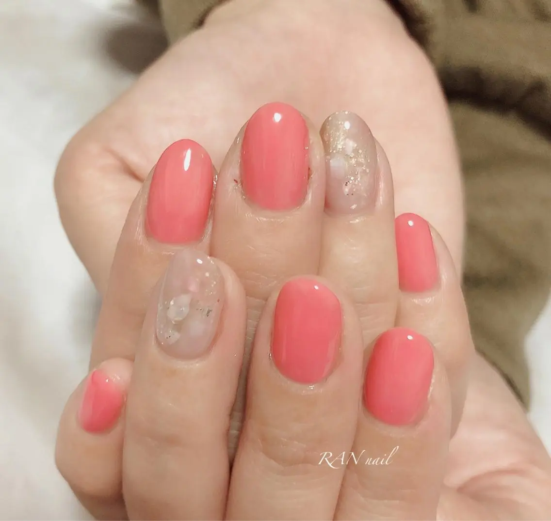 ネイル アートネイル ジェルネイル キラキラネイル ミラーネイル オフィスネイル ハンドネイル フットネイル RAN nailのネイルデザイン