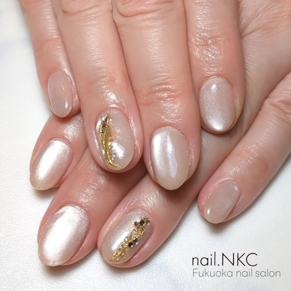 ネイル マグネットネイル nail.NKC ネイルエヌケーシーのネイルデザイン