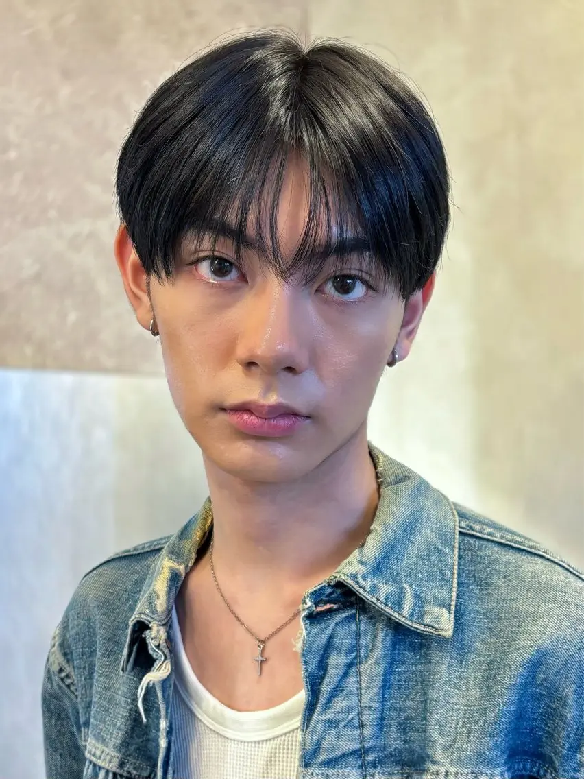 メンズ カット 安藤幹人 メンズパーマのヘアスタイル