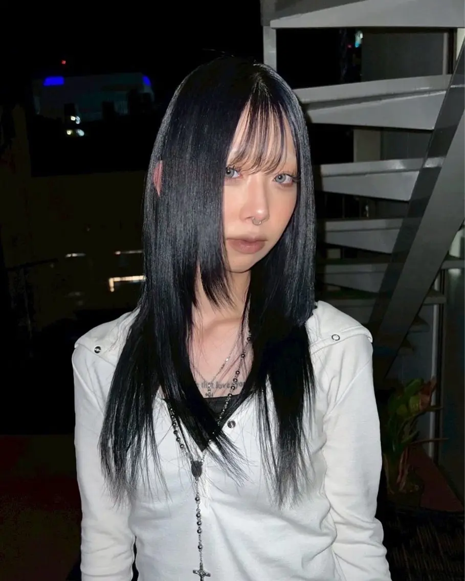 ロング レイヤーカット 似合わせカット トリートメント 山口 真世のヘアスタイル
