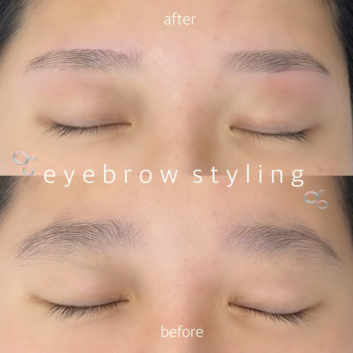 アイブロウ ワックス脱毛 眉カット .i salon🤍 m i k iのマツエク・マツパデザイン
