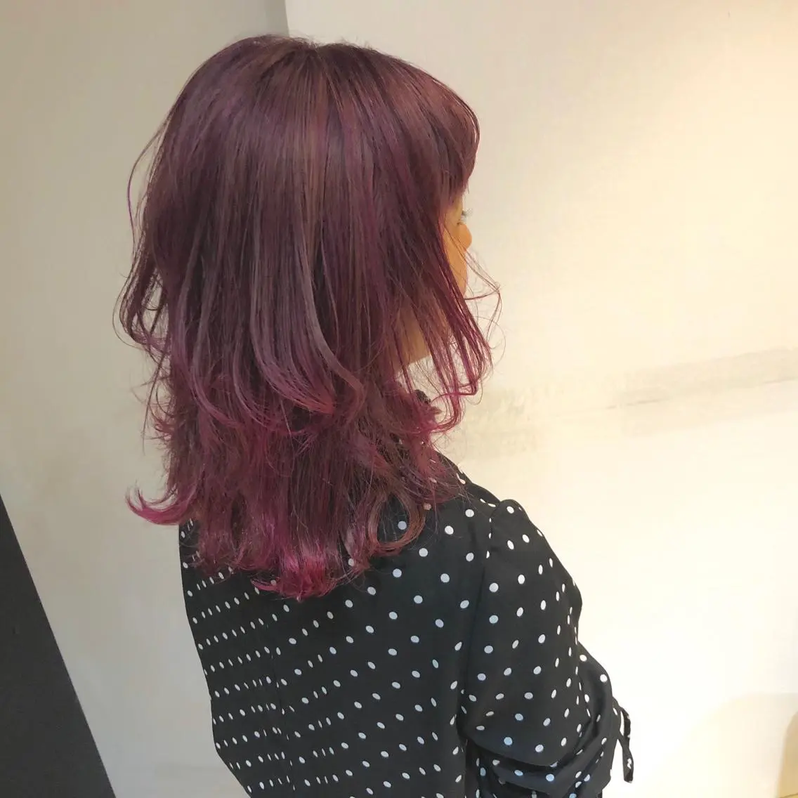 ミディアム カラー ヘアカラー トリートメント ヘアセット 髪質改善/艶髪 🫧高橋湧也のヘアスタイル