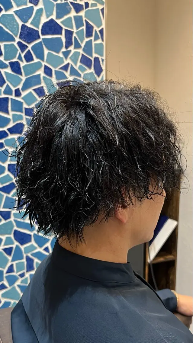 パーマ Lily. シュン/透明感カラーのヘアスタイル