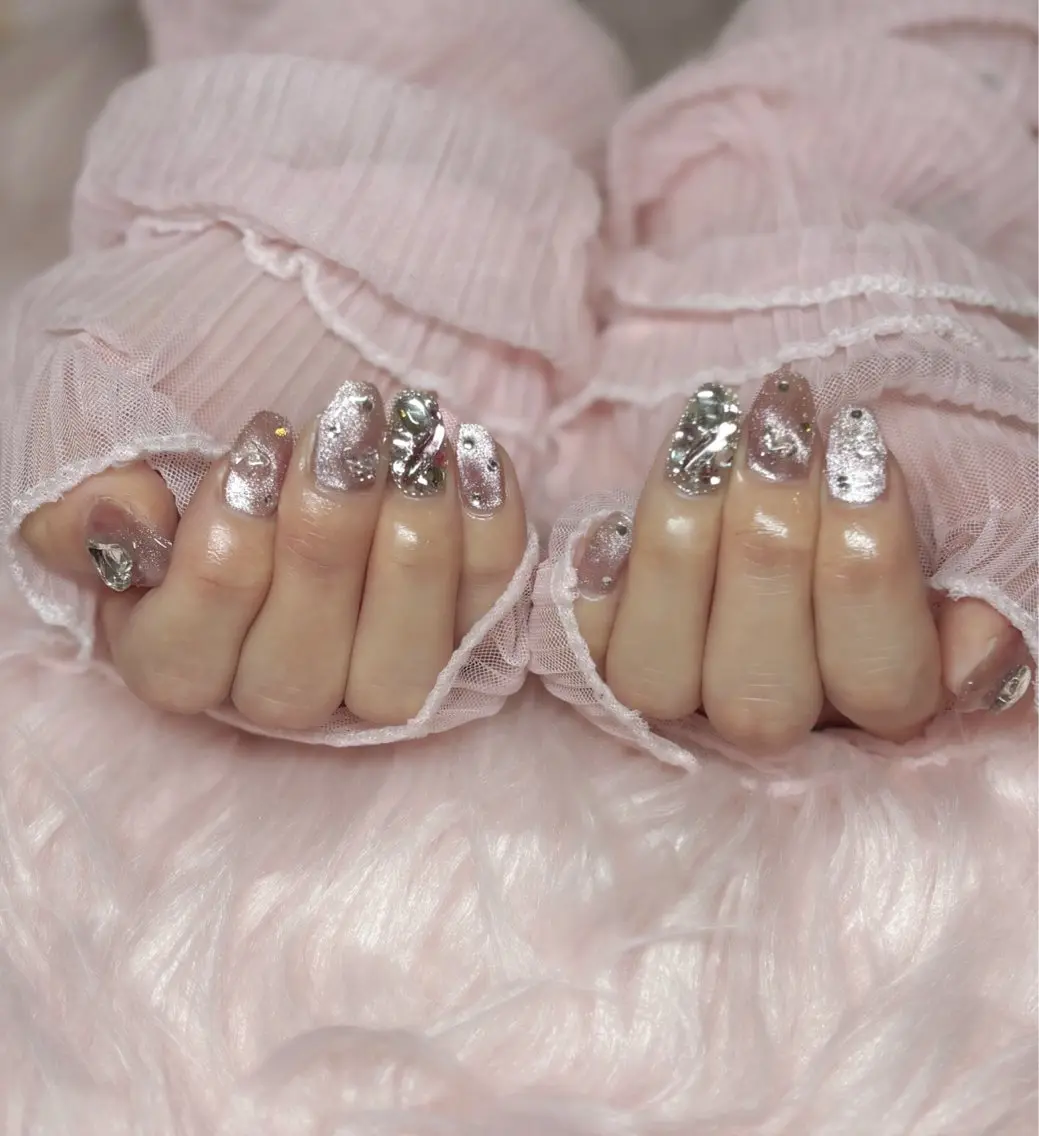 ネイル ピンク ハンドネイル Nail Salon macherieのネイルデザイン