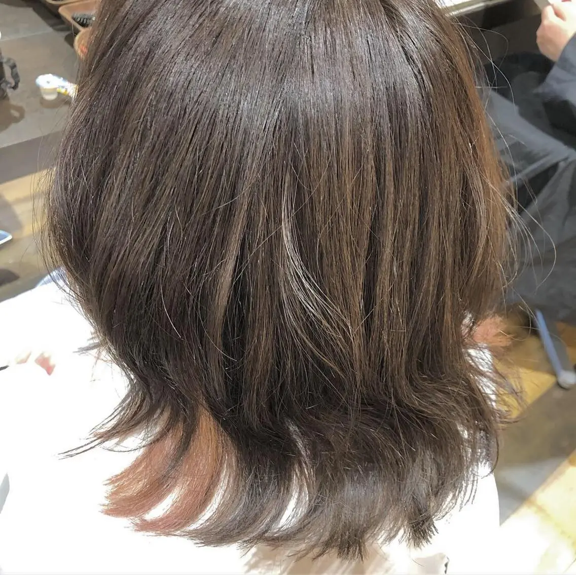 ミディアム カラー インナーカラー カット ヘアカラー ACHE zippy /伊藤のヘアスタイル