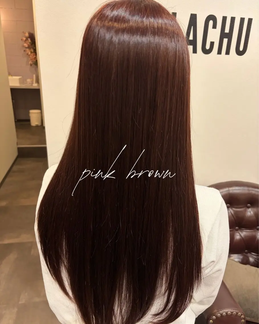 ロング カラー ヘアカラー トリートメント えぐち きよとのヘアスタイル