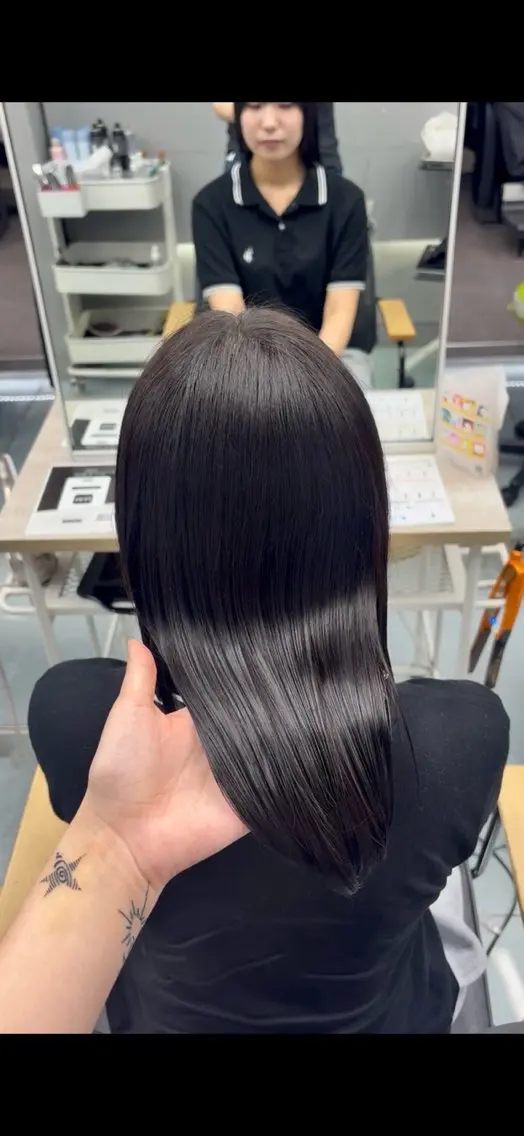ミディアム トリートメント ミナ/メンズ/ カラー特化⭐️のヘアスタイル