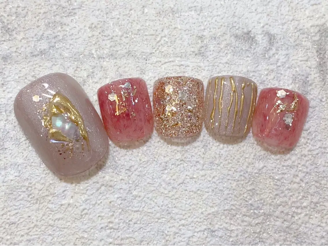 ネイル フットネイル nailst MIKUのネイルデザイン