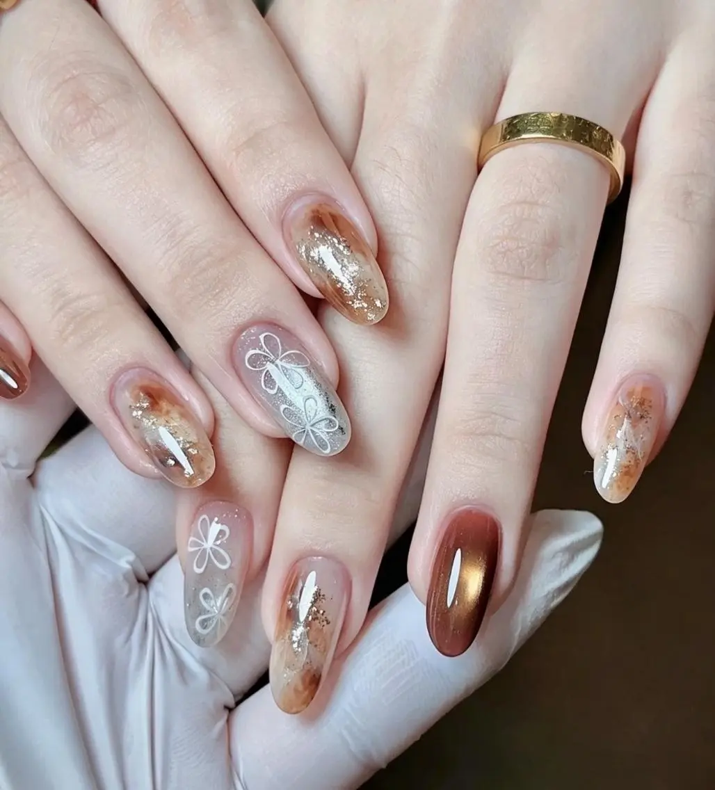 ネイル 韓国ネイル ワンホンネイル ami ｜韓国っぽnailのネイルデザイン