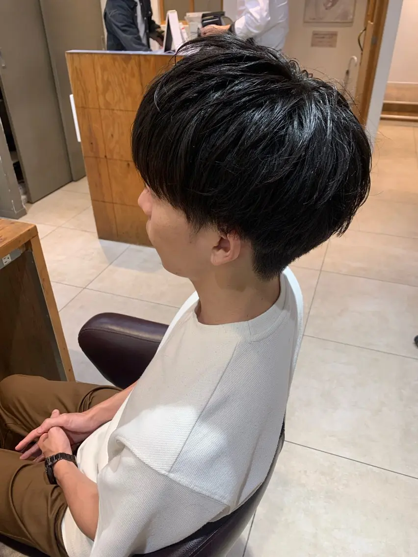 メンズ 刈り上げ 庄司 沙羅のヘアスタイル