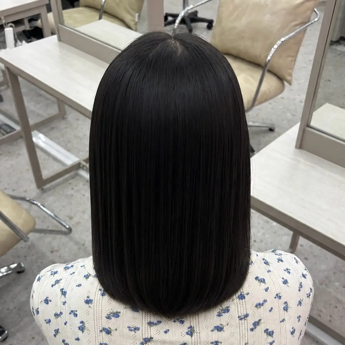 ミディアム 卒業式のヘアスタイル 髪質改善 韓国風ヘア 縮毛矯正 トリートメント ヘアカラー トリートメント haru/COCO /大宮/カラーのヘアスタイル