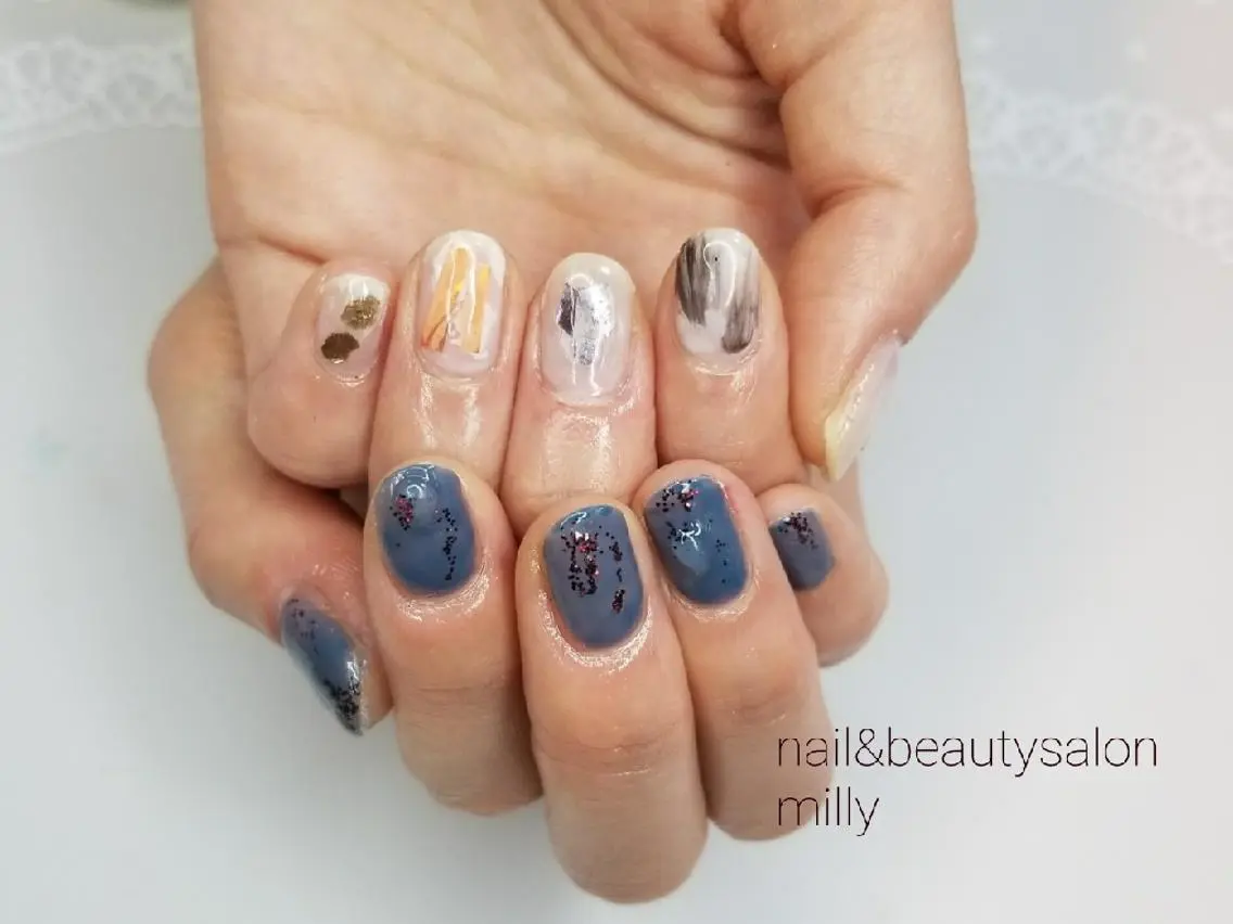 ネイル ニュアンスネイル milly nail （予約担当)のネイルデザイン