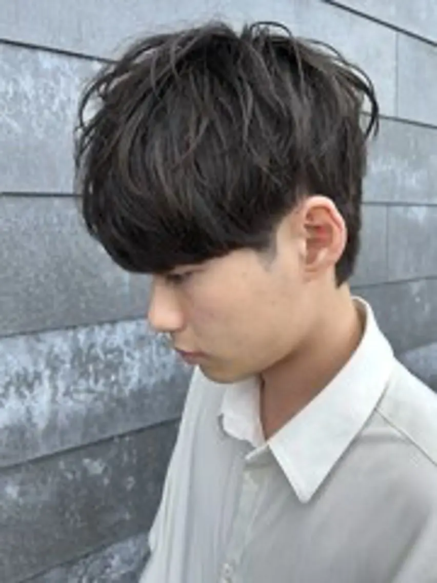 メンズ マッシュ カット 内山 翔太のヘアスタイル