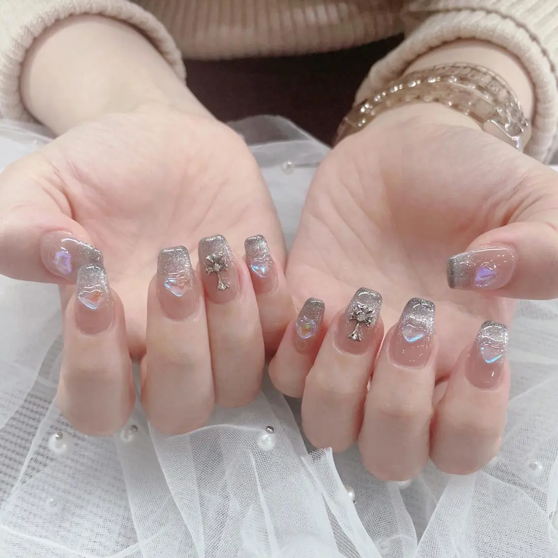 ネイル ラベンダー💖日暮里 ルル💖ネイルのネイルデザイン