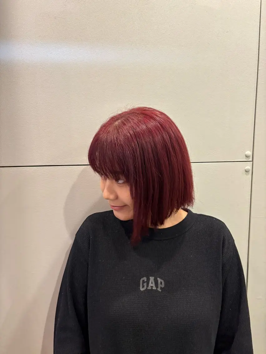 カラー ブリーチ minami カラーモデル募集中のヘアスタイル