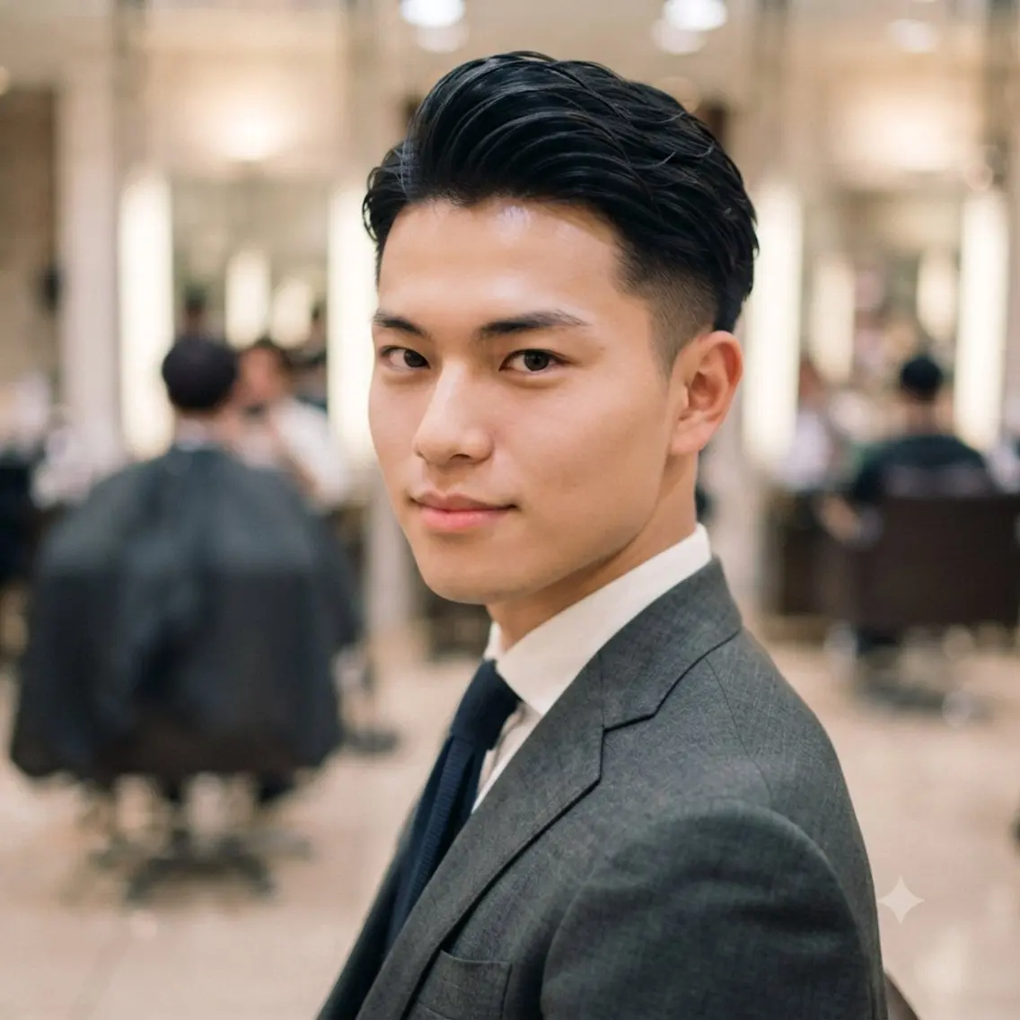 メンズ カット 福田 真大のヘアスタイル