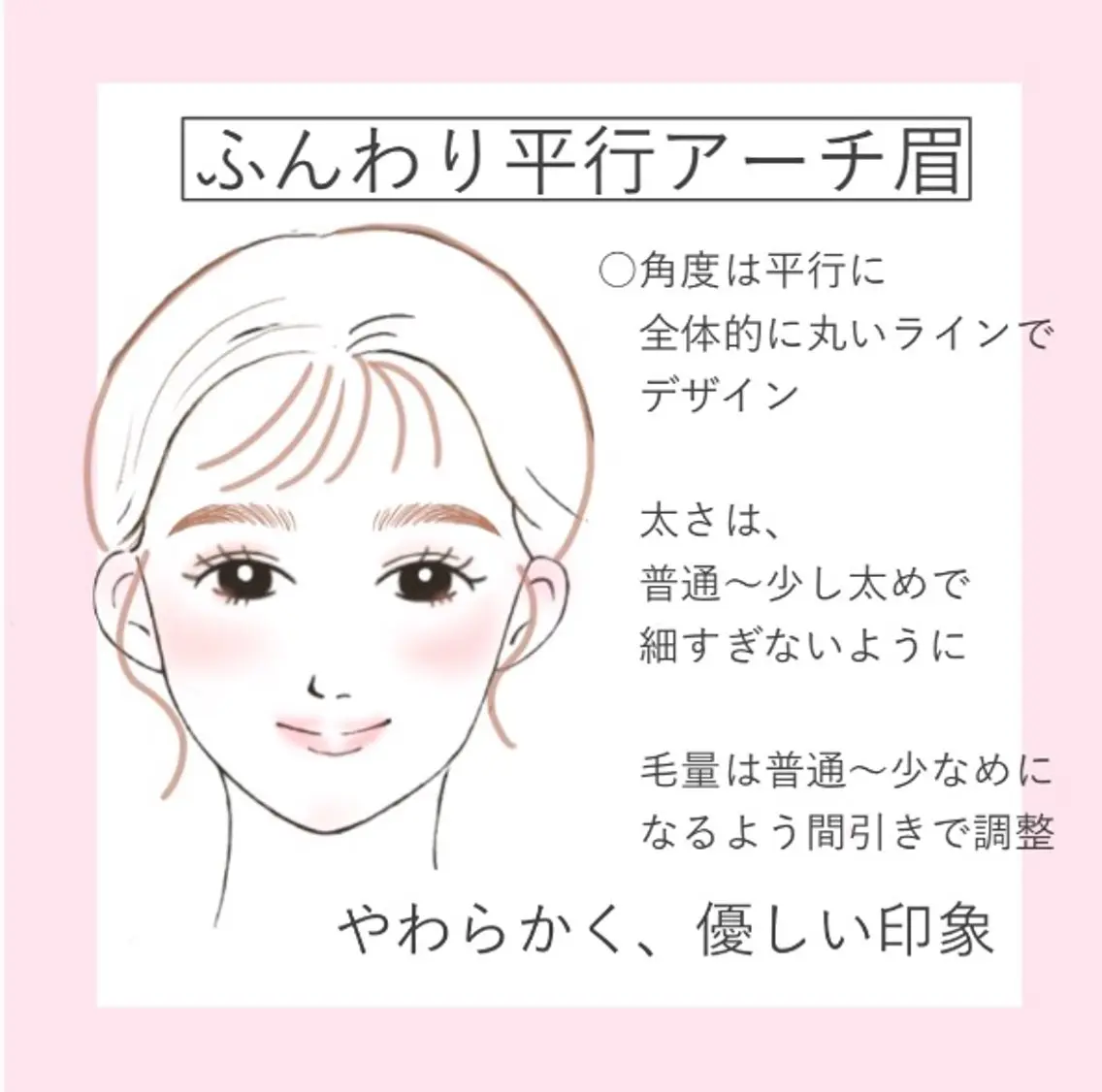 平行アーチ眉 アイブロウワックス モデル7/11.12募集中‼️人数制限あり⚠️の写真