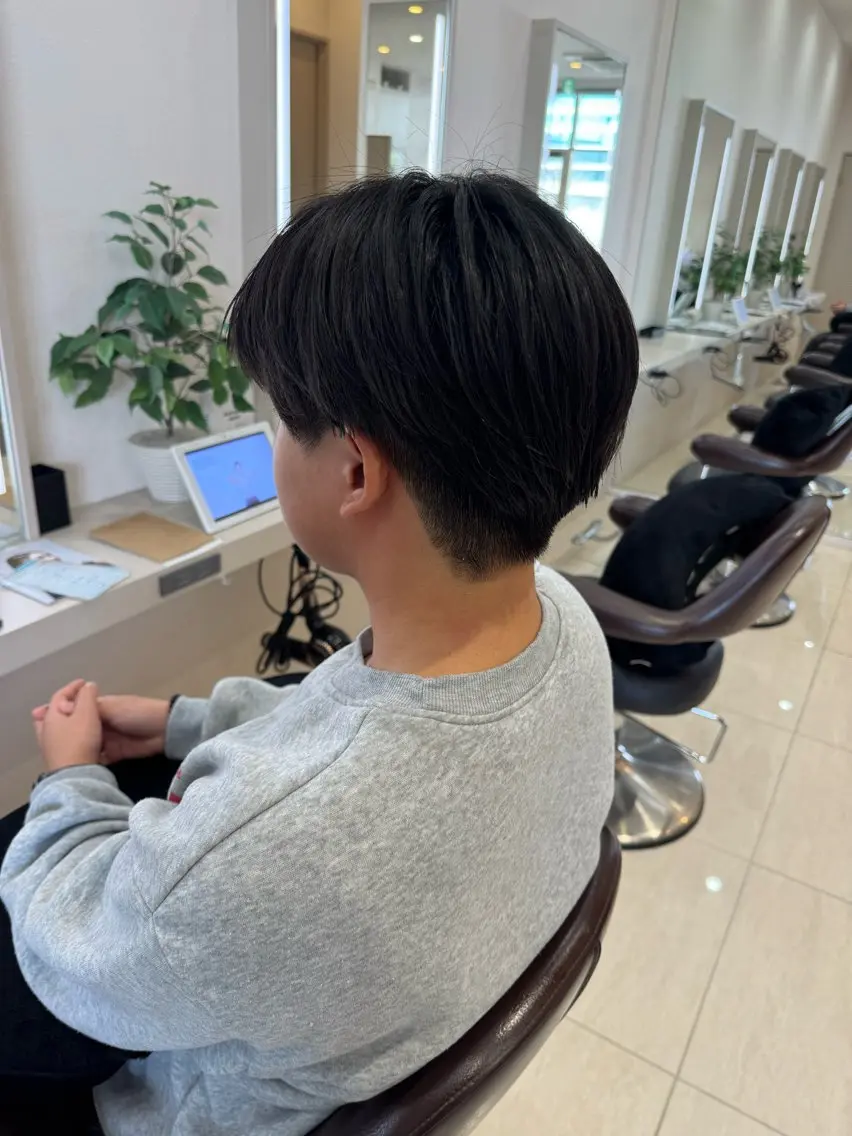 ショート メンズ カット パーマ/ハイトーン /吉田眞のヘアスタイル