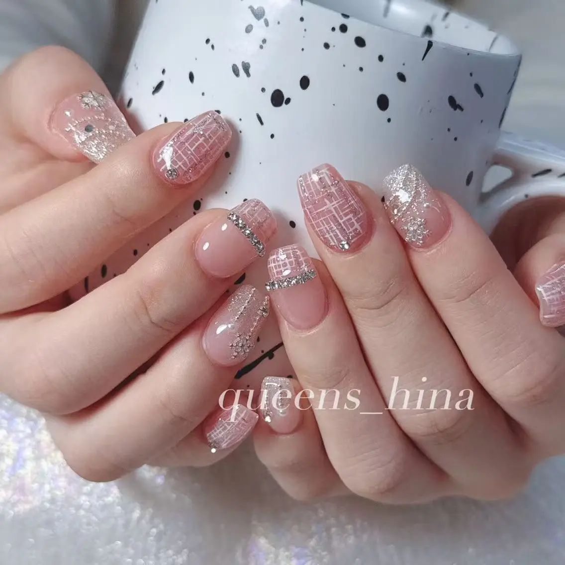 ネイル ハンドネイル Queen's ゆなのネイルデザイン