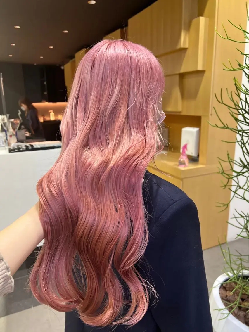 ロング カラー ヘアカラー トリートメント ヘッドスパ ヘアセット 🫧カット/パーマ /ネイル/かりん🫧のヘアスタイル